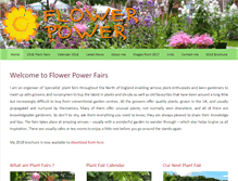 Tablet Screenshot of flowerpowerfairs.co.uk